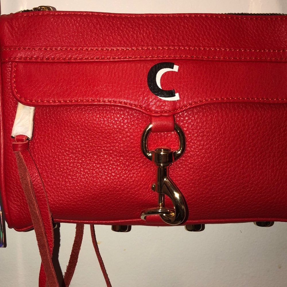 🥳 Rebecca Minkoff Red Crossbody - Picture 3 of 8